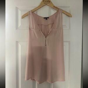 Women's Pink Sleeveless Top